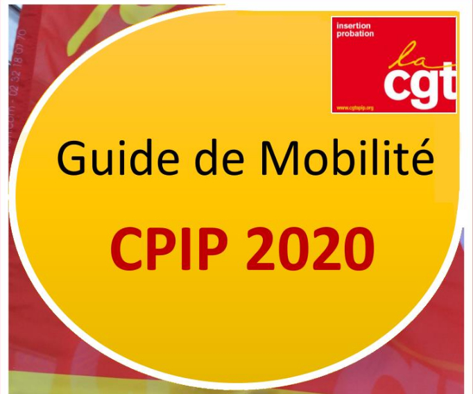 Mobilit Cpip Suivez Le Guide Une Cgt Insertion Probation